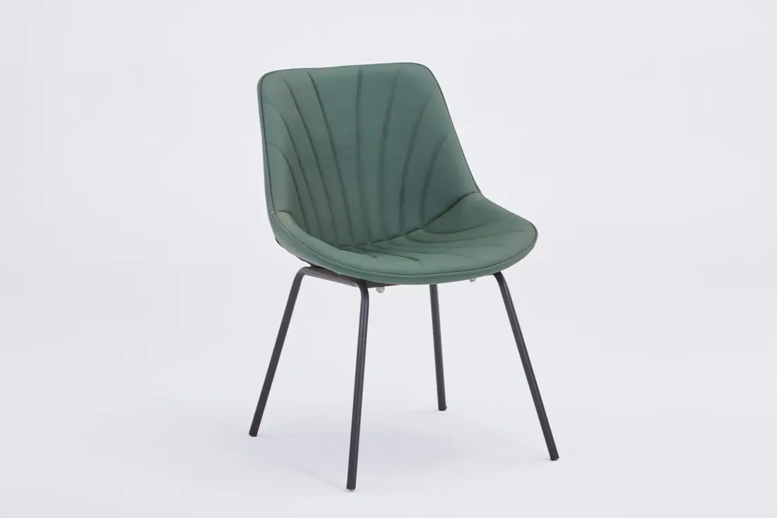 C2343 leather dining chair manufactured by Romance Furniture