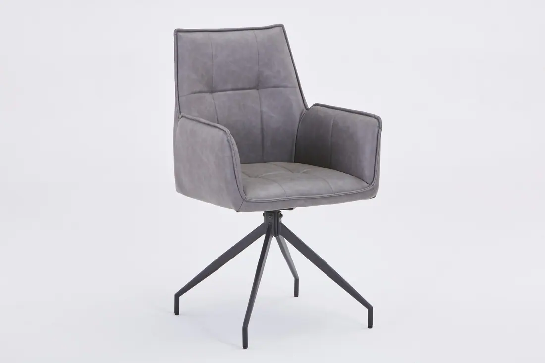 C2367 leather dining chair manufactured by Romance Furniture