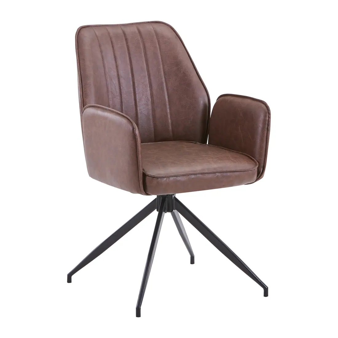 C2421 leather dining chair manufactured by Romance Furniture