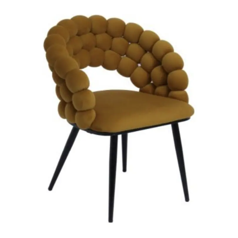 C25140 fabric dining chair manufactured by Romance Furniture
