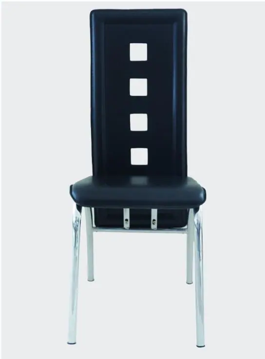 C909 leather dining chair manufactured by Romance Furniture