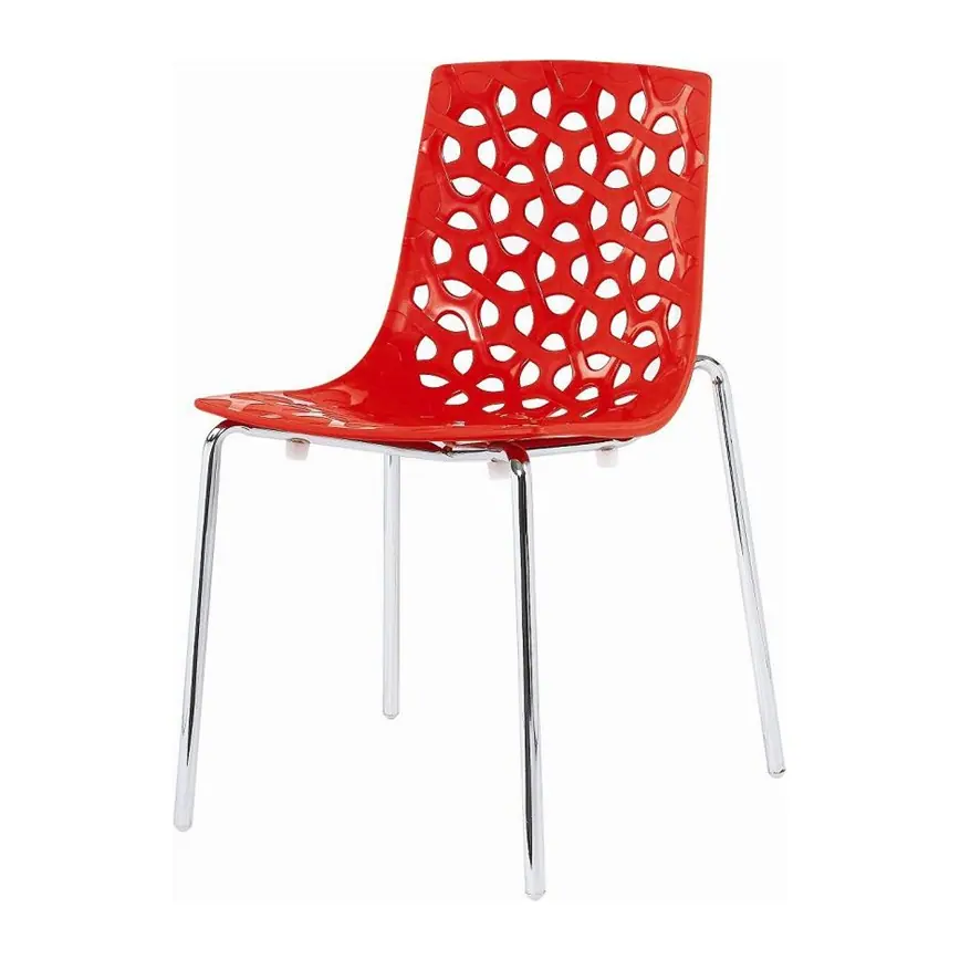 PC118 plastic dining chair manufactured by Romance Furniture