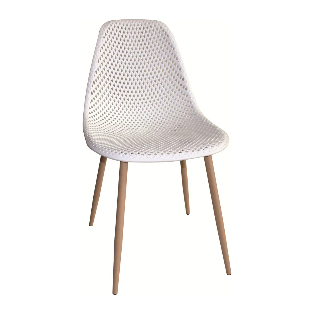 PC119-4 plastic dining chair manufactured by Romance Furniture