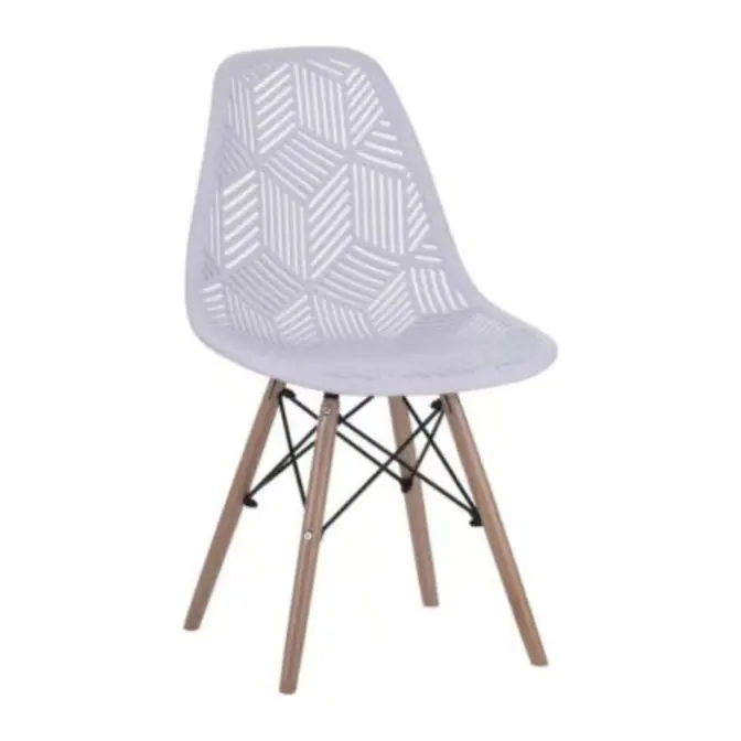 PC119-9 plastic dining chair manufactured by Romance Furniture
