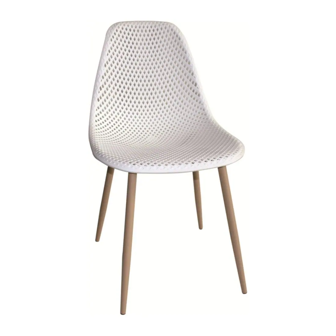 PC120 plastic dining chair manufactured by Romance Furniture