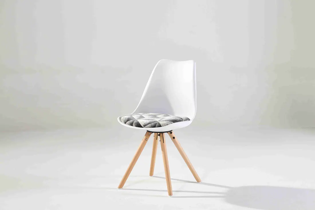 PC1715 plastic dining chair manufactured by Romance Furniture