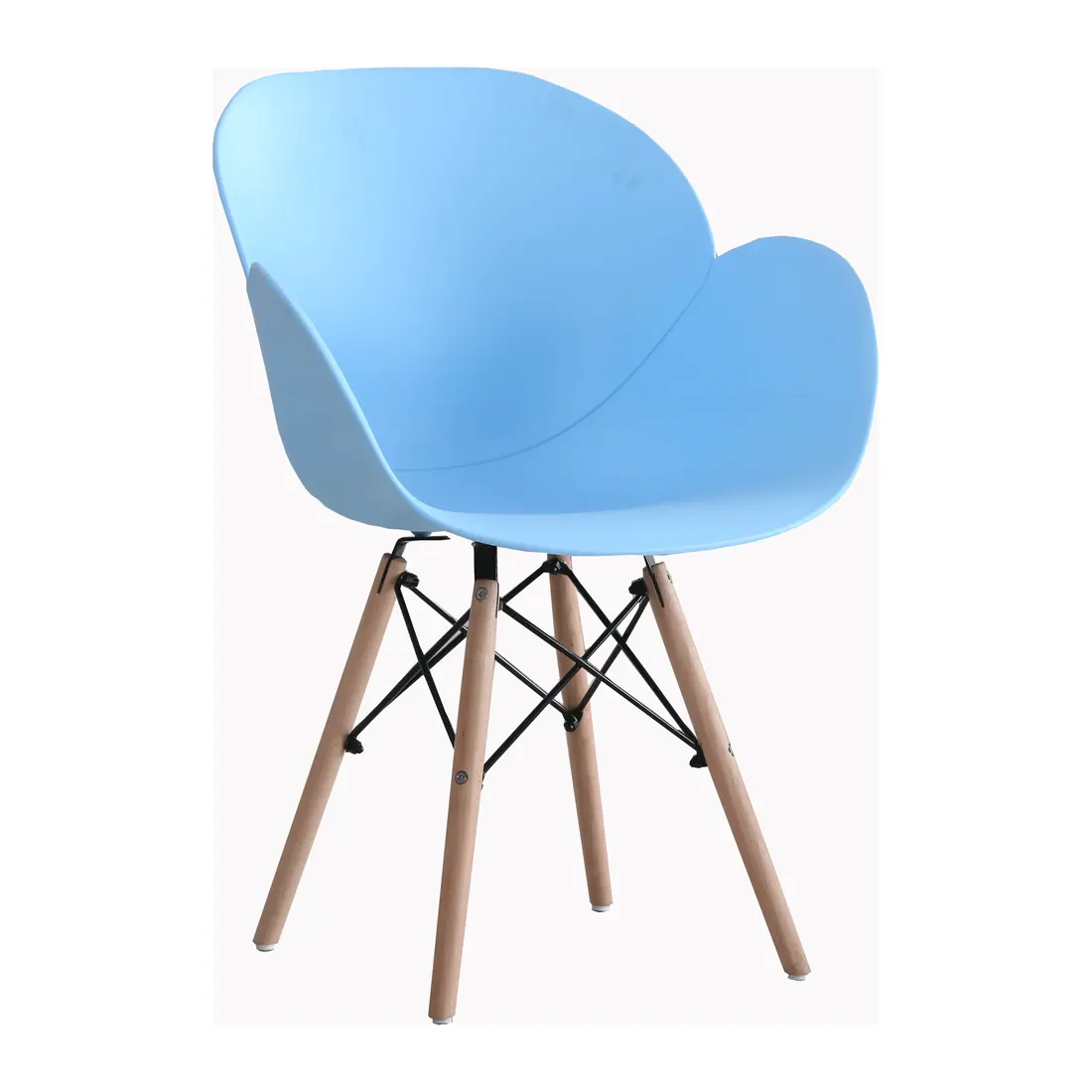 PC1722 plastic dining chair manufactured by Romance Furniture