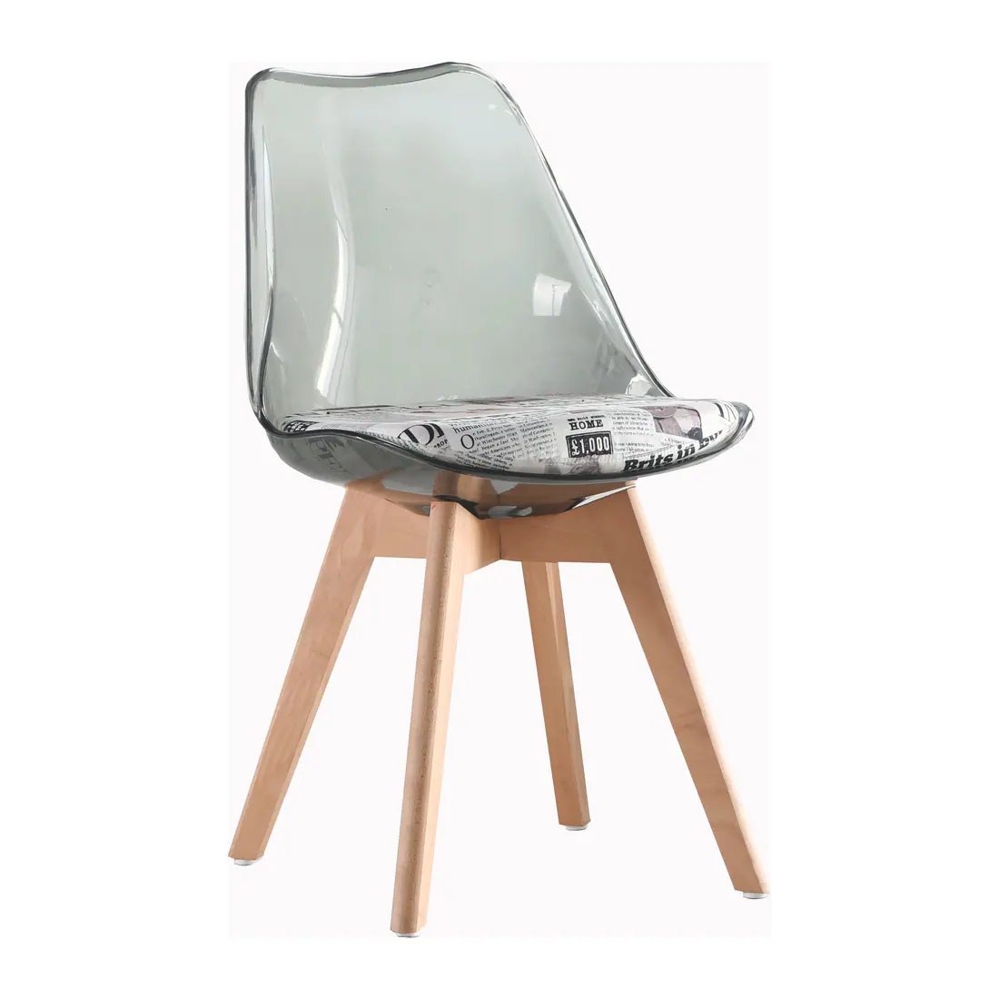 PC1724 plastic dining chair manufactured by Romance Furniture