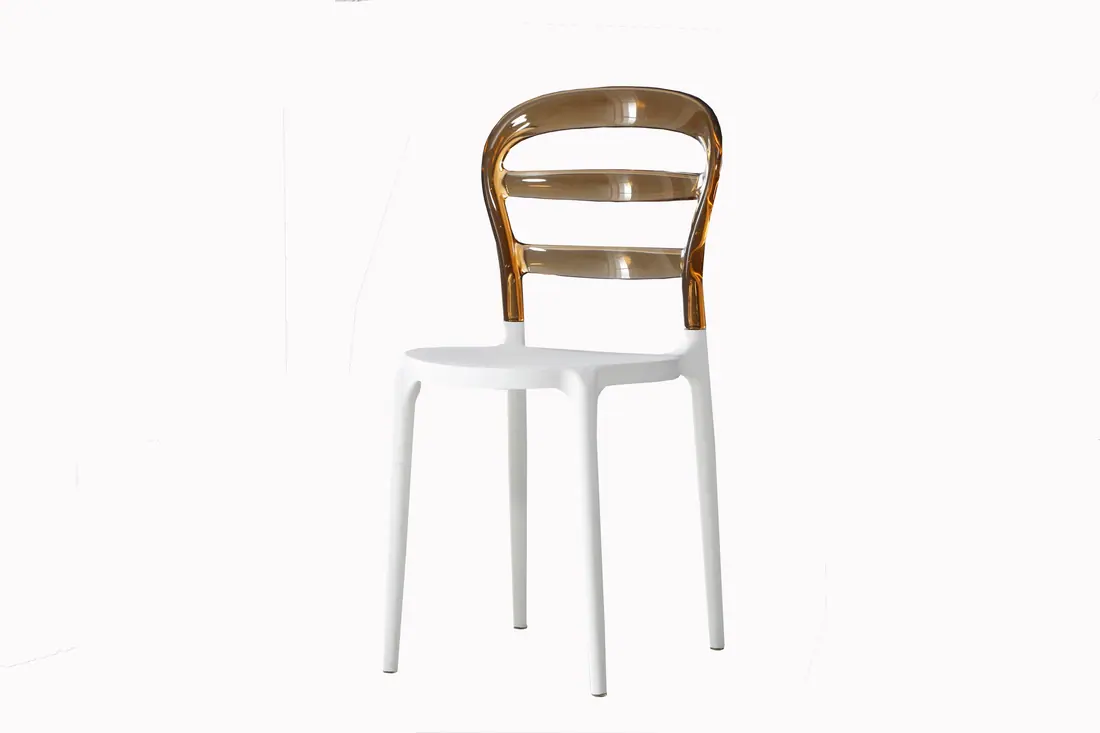 PC1730 plastic dining chair manufactured by Romance Furniture