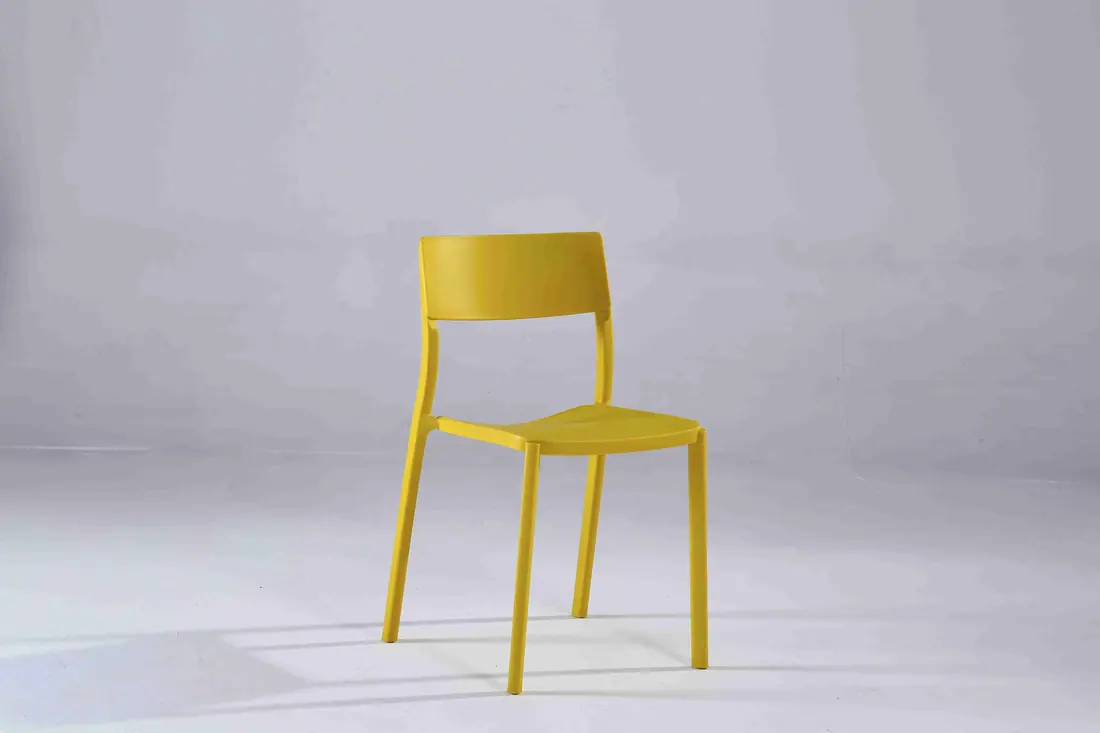 PC1737 plastic dining chair manufactured by Romance Furniture
