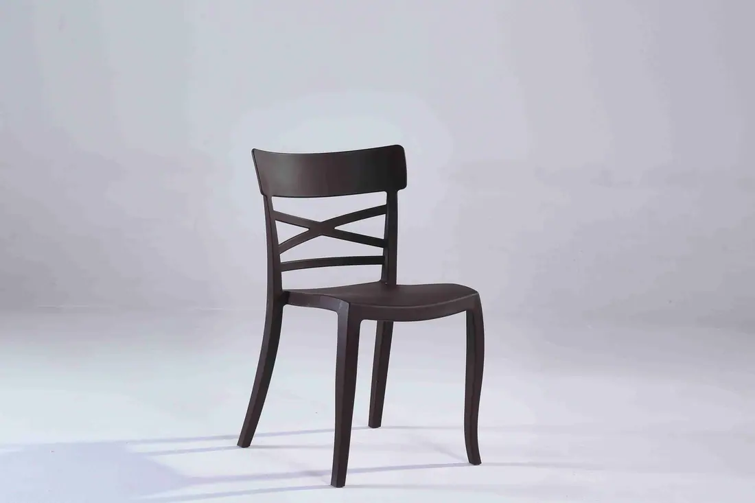 PC1741 plastic dining chair manufactured by Romance Furniture
