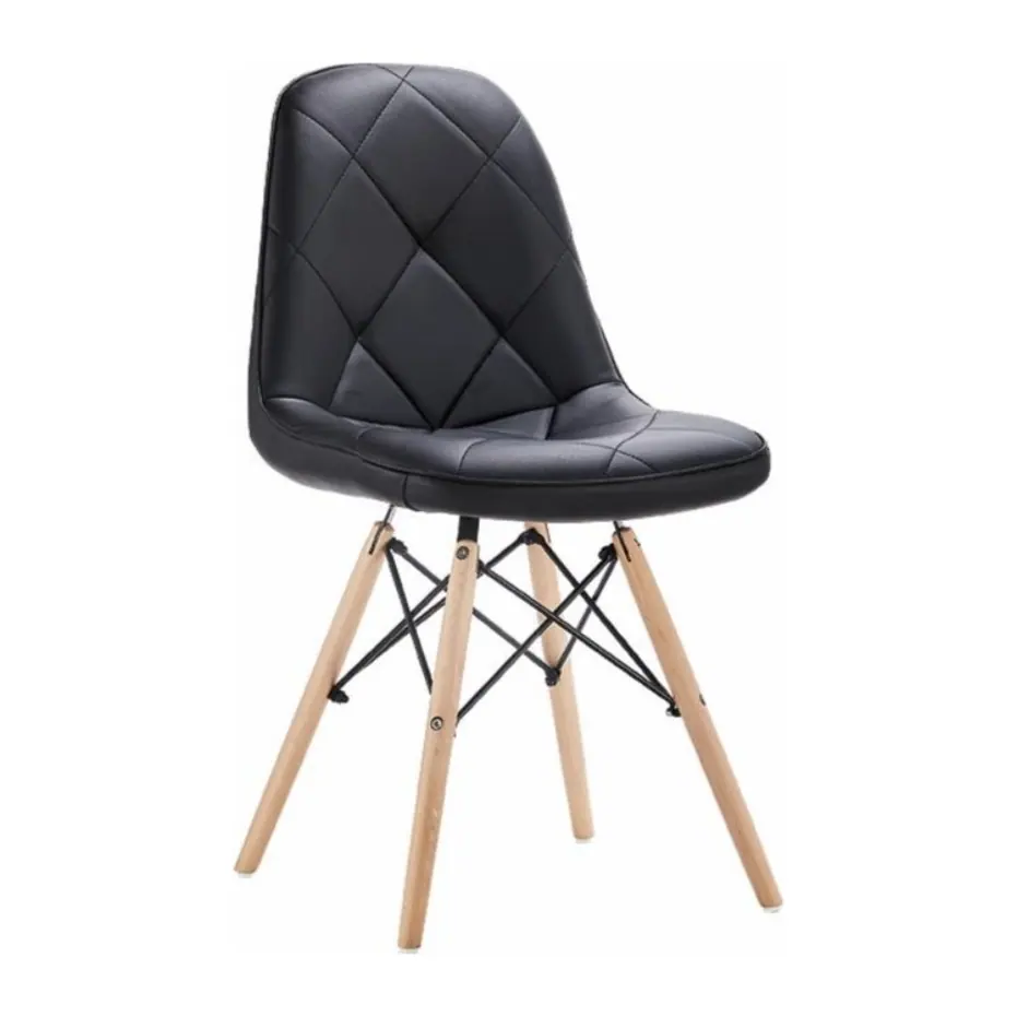 PC24105 leather dining chair manufactured by Romance Furniture