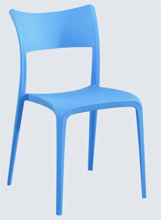 PC450 plastic dining chair manufactured by Romance Furniture