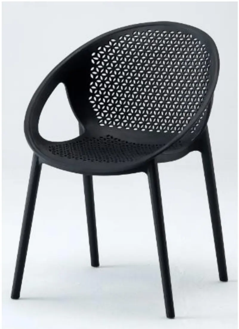PC5003 plastic dining chair manufactured by Romance Furniture