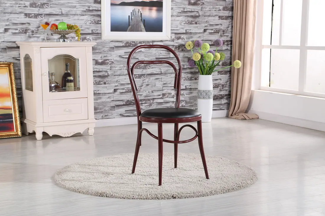 PC503 metal dining chair manufactured by Romance Furniture