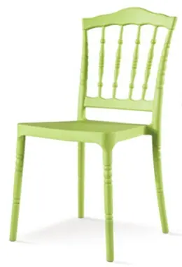 PC638 plastic dining chair manufactured by Romance Furniture