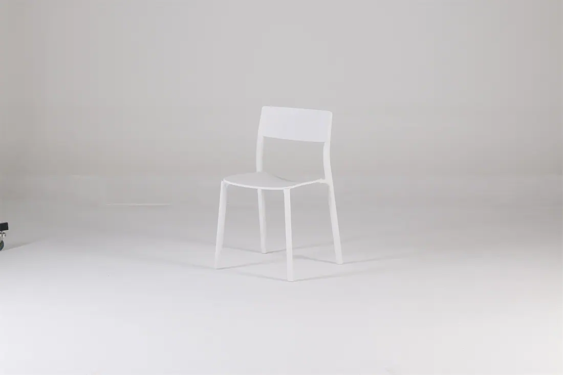 PC665 plastic dining chair manufactured by Romance Furniture