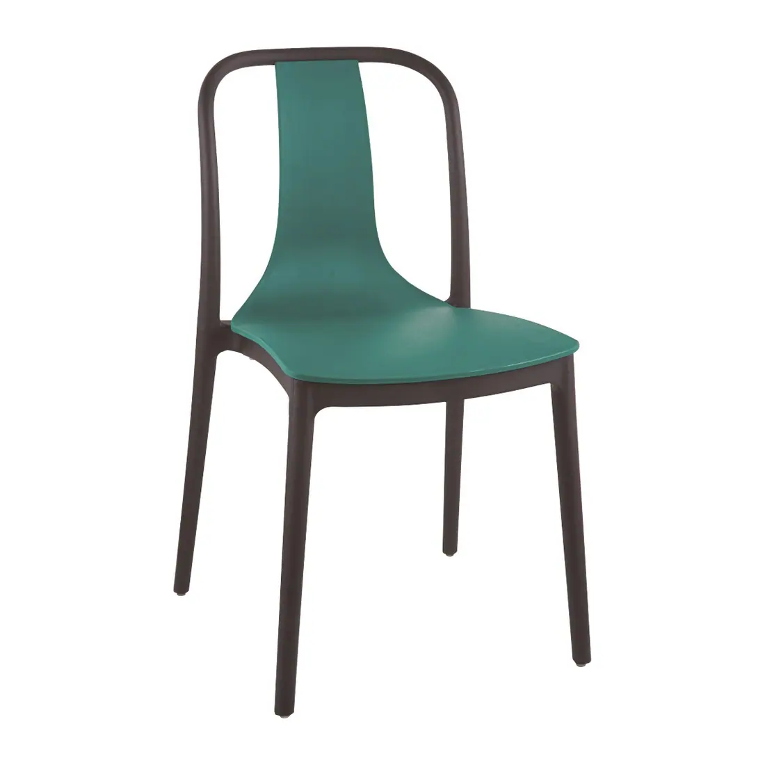 PC753 plastic dining chair manufactured by Romance Furniture