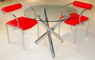 T018 dining table manufactured by Romance Furniture