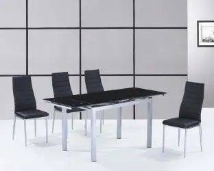 T042+c035 dining table manufactured by Romance Furniture