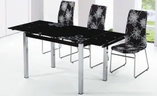 T043+C038 dining table manufactured by Romance Furniture