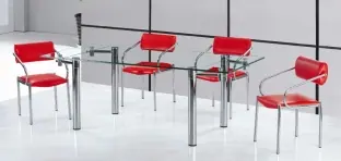T044+C037 dining table manufactured by Romance Furniture