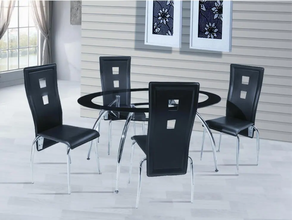 T249 dining table manufactured by Romance Furniture
