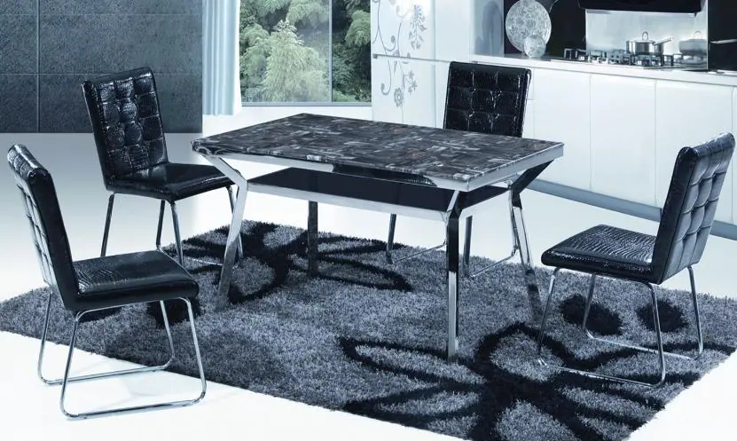 T795 dining table manufactured by Romance Furniture