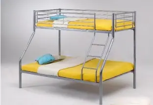 b043 metal bed manufactured by Romance Furniture