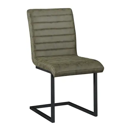 C1647-1 Leather Dining Chair