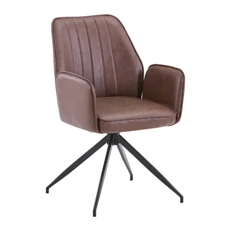 C2421 Leather Dining Chair