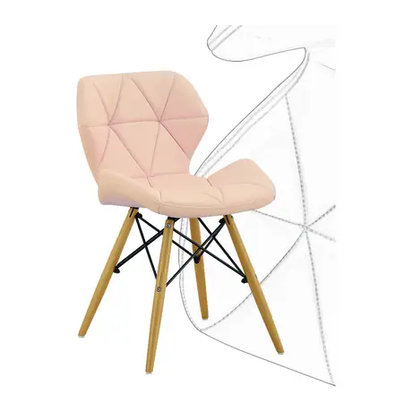 PC146 Plastic Dining Chair