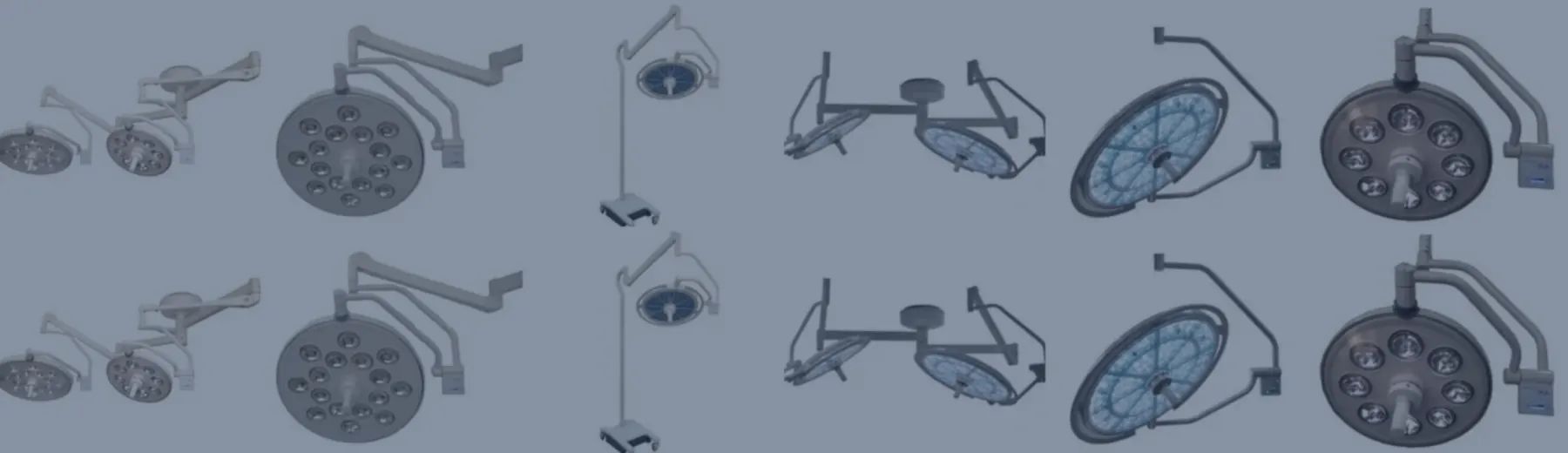 Operating Theatre Lights products manufactured by Ronseda Electronics