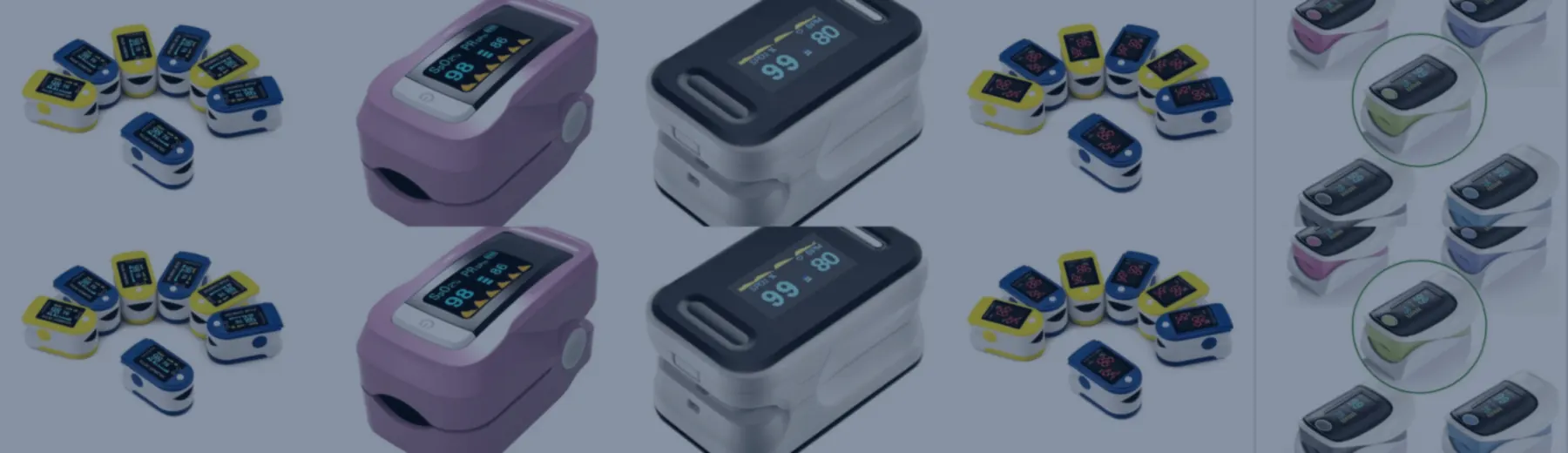 Finger Pulse Oximeters manufactured by Ronseda