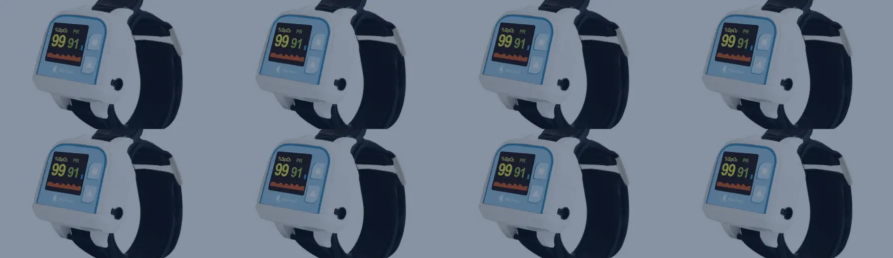 Wearable wrist pulse Oximeters manufactured by Ronseda