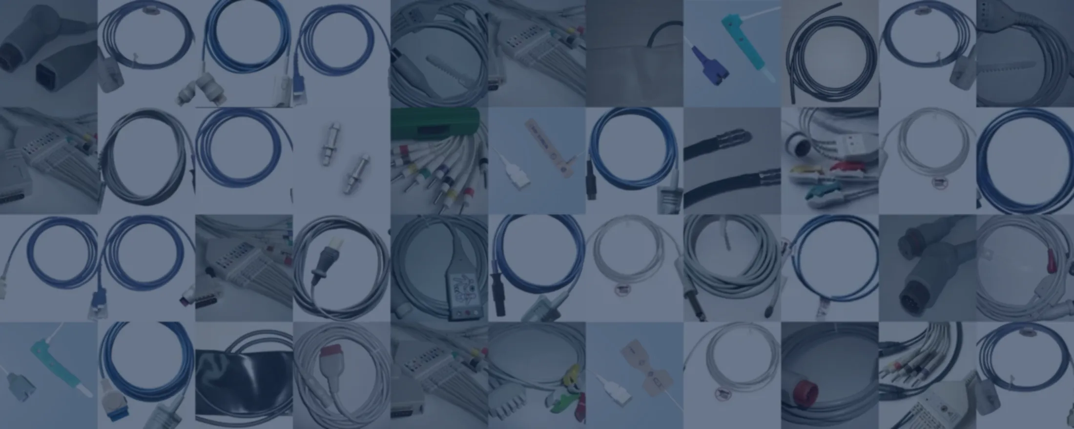 Ronseda SpO2 sensors, ECG cables, NIBP cuffs and IBP cables
