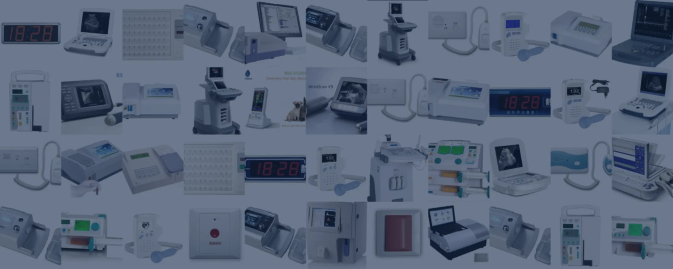 Ronseda ultrasound scanners, analyzers and fetal monitoring equipment
