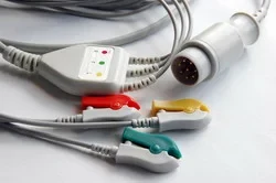 HP 1 piece ECG cable with 3 leads