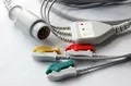 HP 1 piece ECG cable with 3 leads view 2