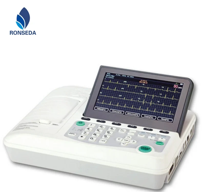 Three Channel ECG Machine
