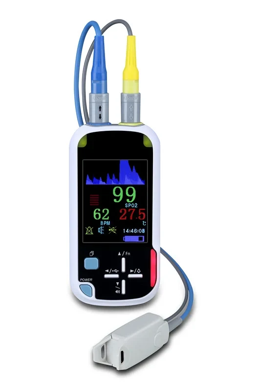Wireless Bluetooth Handheld Pulse Oximeter view 2