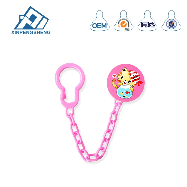 Baby Pacifier Clip Chain