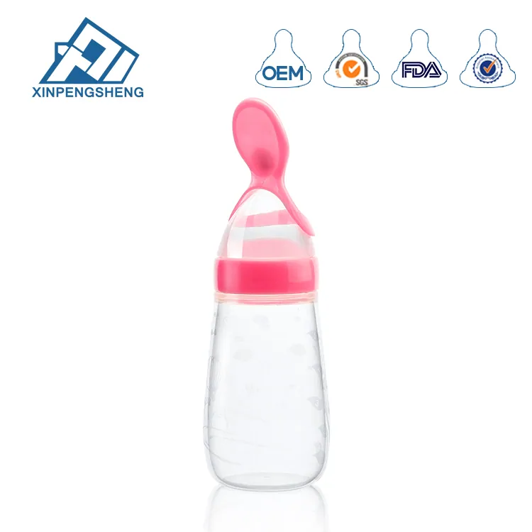 Baby Rice Paste Silicone Bottle