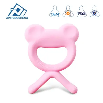 Full Silicone Teether Frog view 2