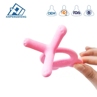 Full Silicone Teether Frog view 3