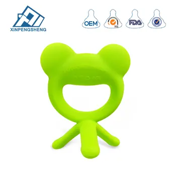 Full Silicone Teether Frog view 5