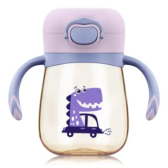 PPSU Wide Neck Baby Straw Cup view 3
