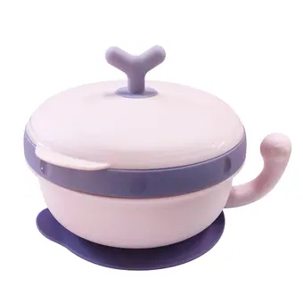 Water Injection Baby Eating Bowl Sucker