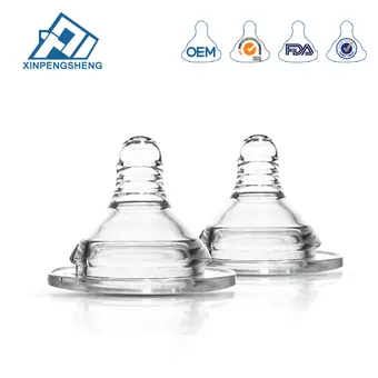Wide-neck Silicone Nipple