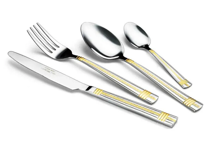 TS09008 Stainless Steel Machine Polish Flatware Cutlery Tableware